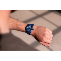 LUGANO DIVER Automatic BLUE | Swiss Made | 1 of 30